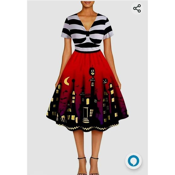 NWOT HALLOWEEN DRESS - Picture 1 of 3